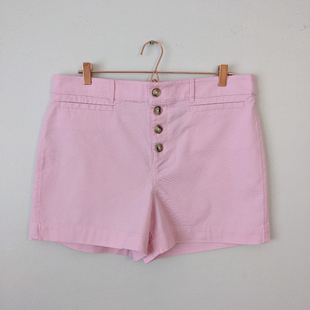 LOFT Button Front Shorts